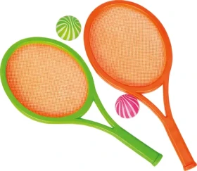 SPARKYS Dětský tenisový set 34 cm / 2 rakety + 2 míčky / od 3 let (8592525933441)