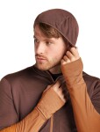 ICEBREAKER M 200 Realfleece Descender LS Zip Hoodie, Carob/Dusty Clay velikost: XL