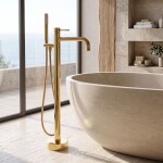 REA - Volně stojící baterie Lungo Diamond Gold REA-B2249