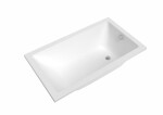 Obdélníková vana SAT Aurum 150x80 cm akrylát levá i pravá SATVAUR150 SATVAUR150