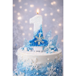 Dortová svíčka na dort Frozen č.1