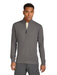 ICEBREAKER Mens Mer 260 Waffle Knit Wander LS Half Zip, Obsidian (vzorek) velikost: M