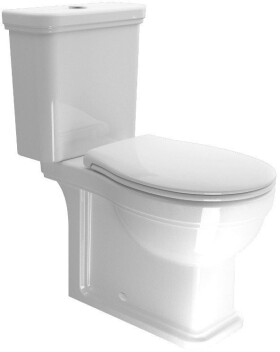 GSI - CLASSIC WC kombi, spodní/zadní odpad, bílá WCSET06-CLASSIC