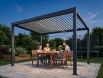 Hliníková bioklimatická pergola – LanitPlast 53 Premium