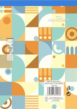 Blok CONCORDE A5 čistý, 50 listů - mix motivů
