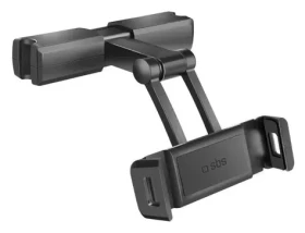 SBS Mount černá / Držák na opěrku hlavy pro telefon a tablet / do 12,3" (TACARHOLDERKEXT)
