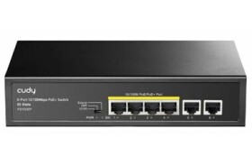 Cudy FS1006P PoE switch / 4x PoE RJ45 / 2x RJ45 / 65W (FS1006P  )