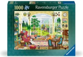 RAVENSBURGER Puzzle Pokoj s výhledem do letní zahrady