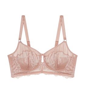 Dámská podrpsenka Wild Peony Florale W01 - PINK - sv. růžová 1774 - TRIUMPH PINK 75E
