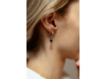 LUNICA Kroužkové náušnice KAPKA 0478