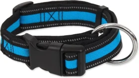 Dog Fantasy Obojek Neoprene S modrá 2x27-37cm (454-102522)