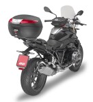 V40Nt kufr Givi černý s čirými odrazkami (Monokey), objem 40 ltr.