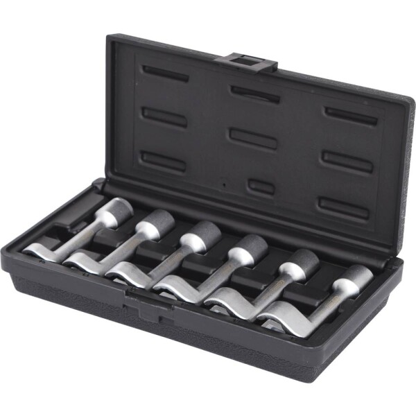 KS Tools 913.1210 Otevřená sada očkových nástrčných klíčů 1/2, 6 ks
