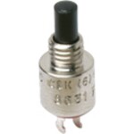 C & K Switches U811J85W3GE223 tlačítko 120 V, 28 V/DC 1 A 1x zap/(zap) červená (š x v) 15.24 mm x 12.70 mm 1 ks Bulk