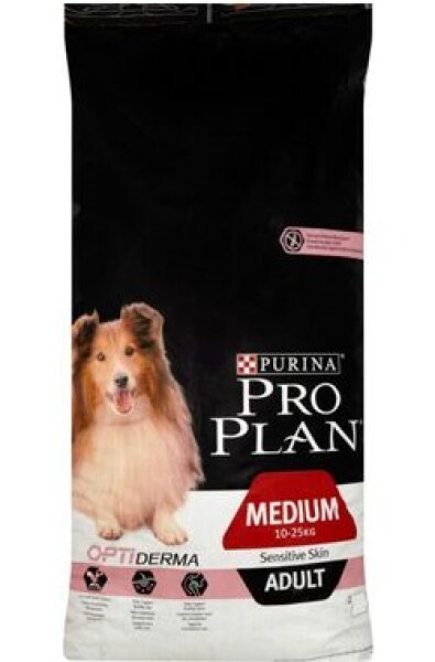 Purina Pro Plan Medium Adult Sensitive Skin losos 14 kg