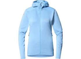 Haglöfs L.I.M Mid Multi Hood dámská mikina s kapucí světle modrá vel. M