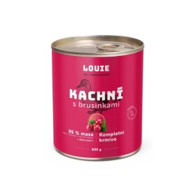 Louie konzerva Kachní s brusinkami Hmotnost: 800g