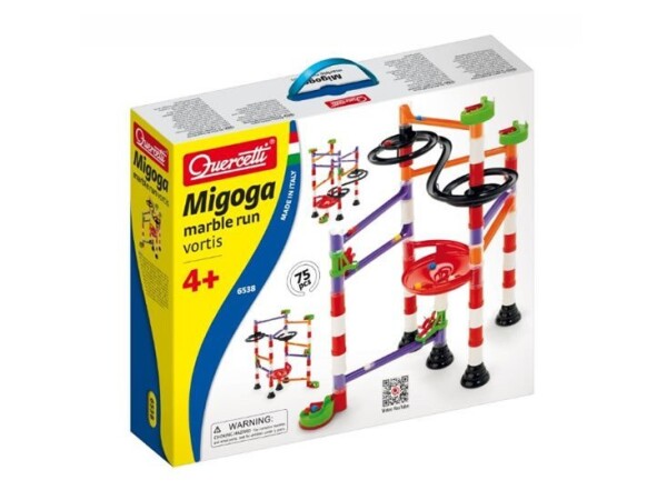 Migoga Marble Run Vortis - Barevná kuličková dráha