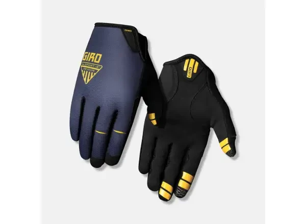 Giro DND Gel rukavice Dark Shark/Spectra Yellow vel. M