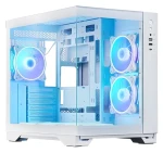 CHIEFTEC Visio GM-30W-TG-OP bílá / Skříň / Midi Tower / ATX / 6x120mm ARGB / Tvrzené sklo / bez zdroje (GM-30W-TG-OP)