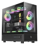 Gamemax NEX C51 černá / Skříň / ATX / BTF (NEX C51 BK)