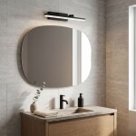 Koupelnové nástěnné LED svítidlo APP1878-1W 40cm BLACK OSW-66033