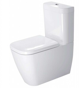 DURAVIT - Happy D.2 WC kombi mísa, Vario odpad, s HygieneGlaze, bílá 2134092000