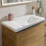 VILLEROY & BOCH - Subway 3.0 Umyvadlo 800x470 mm, bez přepadu, bez otvoru pro baterii, CeramicPlus, Stone White 4A7083RW