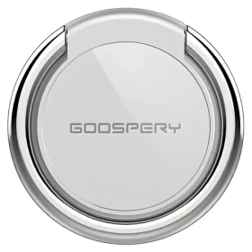 Mercury Ring stříbrná / Držák / Prstenový úchyt na prst / 360° otočný / univerzální