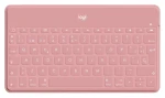 Logitech Keys-To-Go růžová / Klávesnice / Bluetooth / Ultrapřenosná / ES (920-010043)