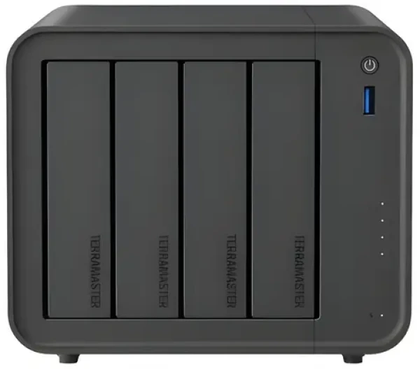 TerraMaster F4-425 / NAS server / Intel Quad-Core / 4GB RAM / 2,5GbE LAN / 4-bay / bez HDD (F4-425)