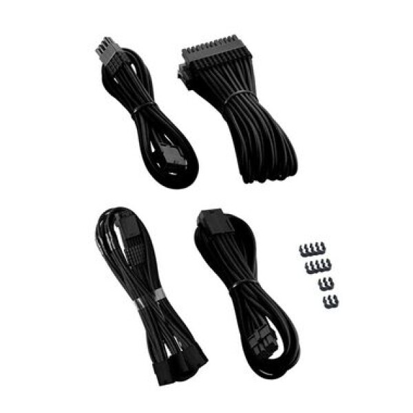 CableMod PRO ModMesh prodlužovací set / černá (CM-PCAB-16P3KIT-NKK-3PK-R)