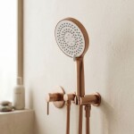 REA - Sprchová hlavice JS-019 BRUSH COPPER REA-03902