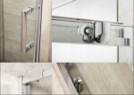 KERRA - Sprchové dveře 100 cm Zoom (průhledné) 5907548108876