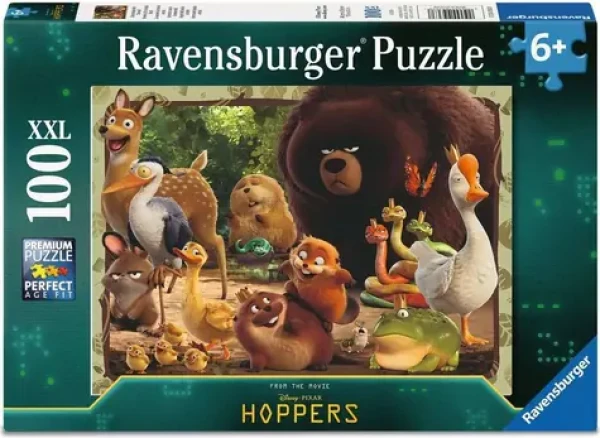 RAVENSBURGER Puzzle Disney Pixar: Na skok do divočiny XXL