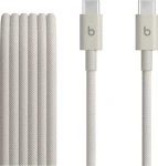 Beats kabel USB-C (M) - USB-C (M) 1.5 m šedá / opletený / 60W (MDGD4EE/A)