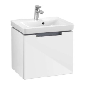 VILLEROY & BOCH - Subway 2.0 Umyvadlová skříňka, 49x42x38 cm, 1 zásuvka, Glosy White A68510DH