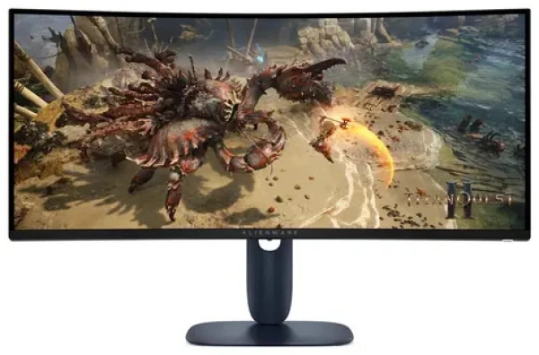 34" DELL AW3425DWM Alienware curved černá / LED / 3440x1440 / 21:9 / 2ms / VA / 3000:1 / 400cd-m2 / 2x HDMI+DP (210-BQWL)