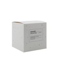 Meraki Vonná adventní svíčka Anjour Pear 560 g, bílá barva, sklo, vosk