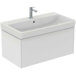 IDEAL STANDARD - i.Life B Umyvadlo, 82x48 cm, s přepadem, s otvorem na baterii, bílá T571601