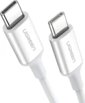 Ugreen US264 USB-C na USB-C, 60W, 0,5m, bílý