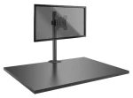 Lindy černá / Rameno na monitor / krátké / 17-28" / nosnost 8 kg / náklon -45 - 45° / rotace 360° (40656)