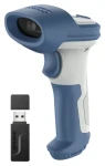 Inateck BCST-73 bílá/modrá / Snímač čárových kódů / 1D/2D / Bluetooth / bezdrátová (BCST-73_WHITE BLUE)