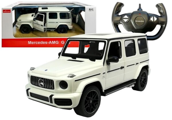 Mamido Auto na dálkové ovládání R/C Mercedes G63 1:14 bílé