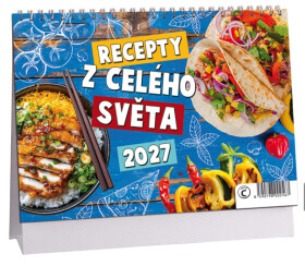 Stolní kalendář 2027 Aria Recepty z celého světa