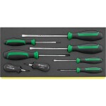 Wera Kraftform Kompakt 400 RA Set Imperial 1 bitový šroubovák 17dílná křížový PH, TORX, inbus, vnitřní čtyřhran, plochý