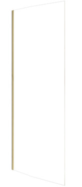 REA - Sprchová zástěna Rapid 90 kartáčované zlato REA-K4705