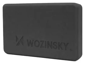 Wozinsky WKDJ-B Jóga kostka černá / Jóga kostka / Pilates a strečink
