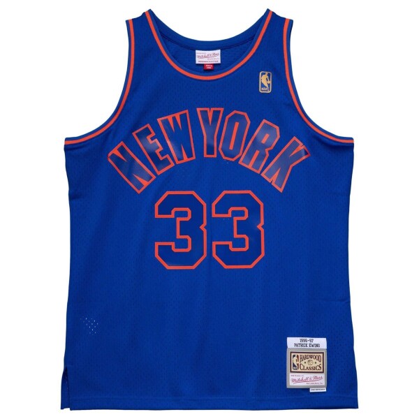 Mitchell & Ness Pánský dres New York Knicks NBA Patrick Ewing #33 1996-97 Swingman Alternate Velikost: S