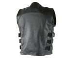 Kožená vesta Nazran Blade black - 6Xl / černá